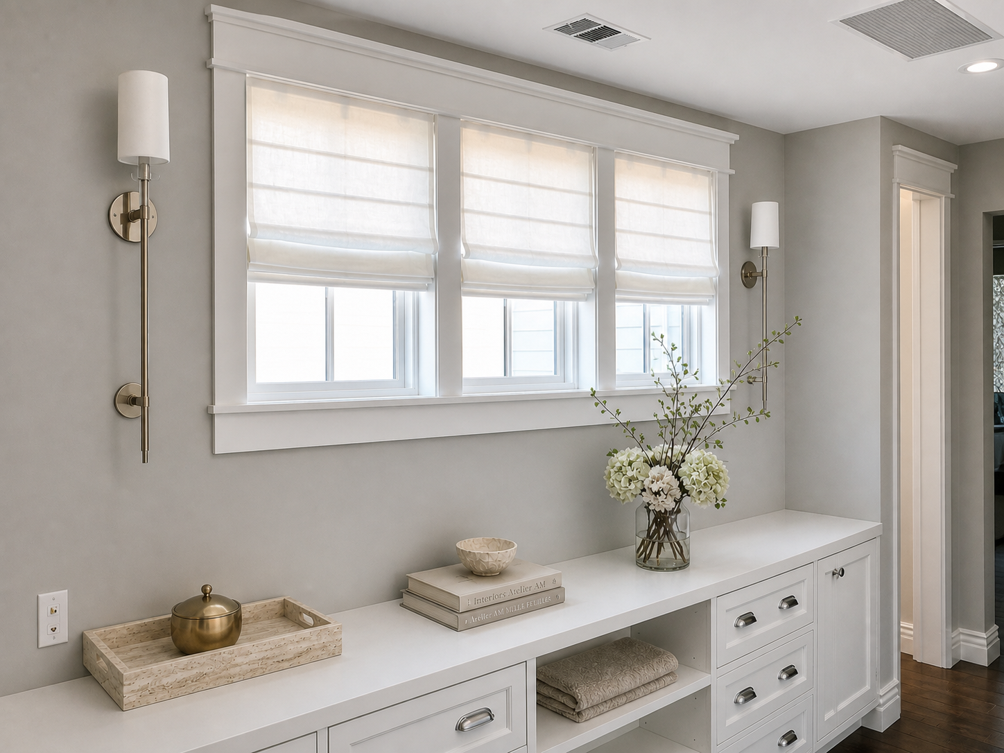 The Signature Fabric Roman Shades