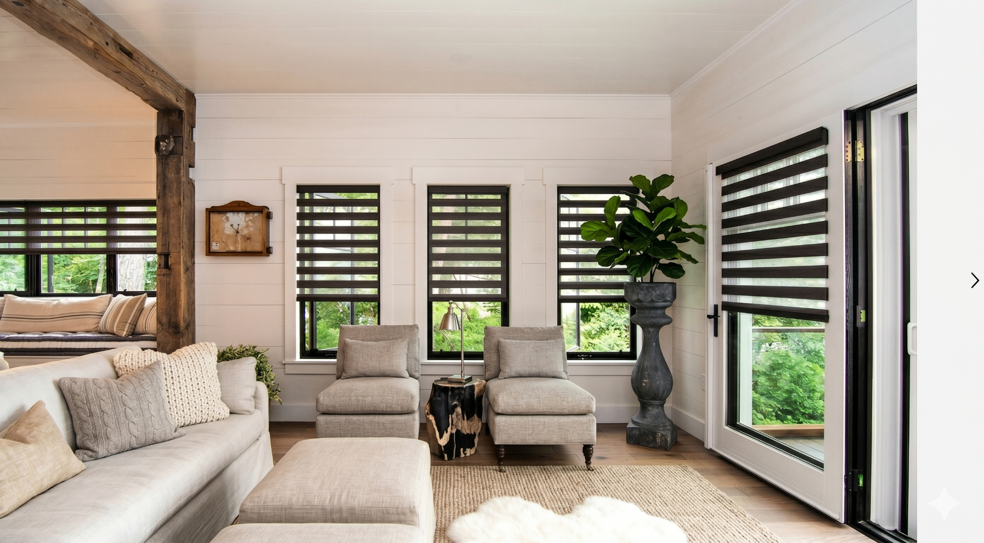 2D Dual Sheer Shades
