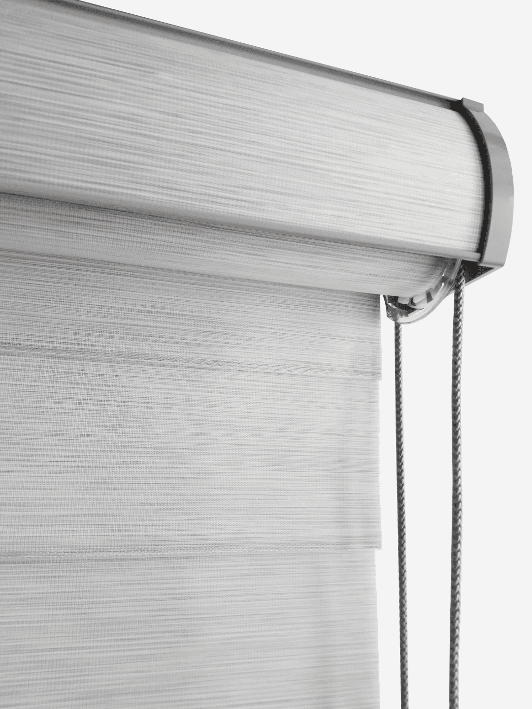 Rounded cassette with fabric insert