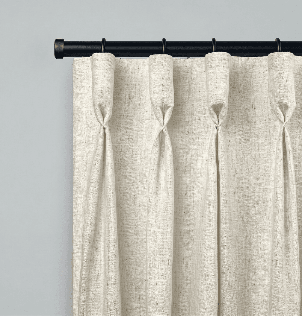 Goblet Pleat drapery style