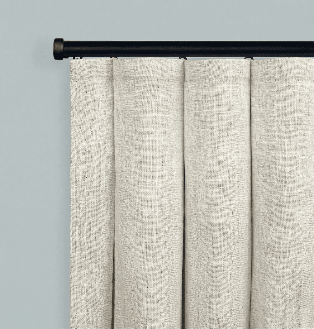 Inverted Pleat drapery style