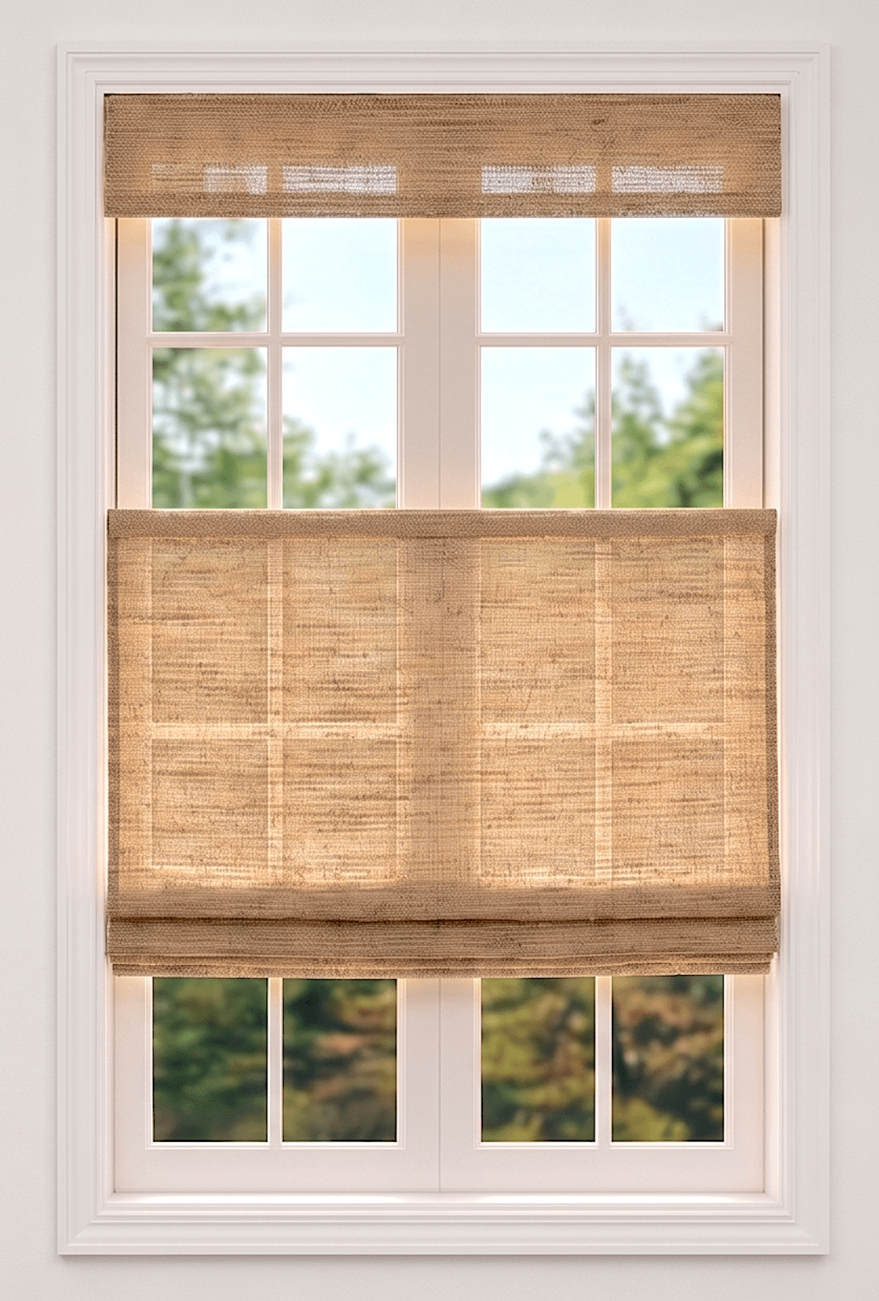 Top-down bottom-up natural shade, split operation
